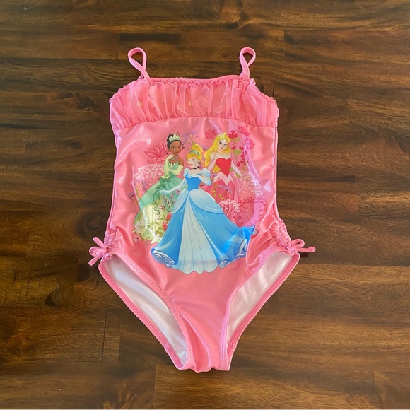 Disney Store Tulle Princess Swimsuit - Picture 2 of 8